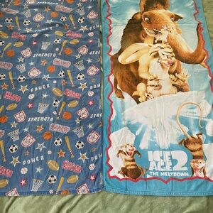 Ice Age 2 The Meltdown and‎ Sports Themed Beach Towels, approx. 28”x55/56”, OS